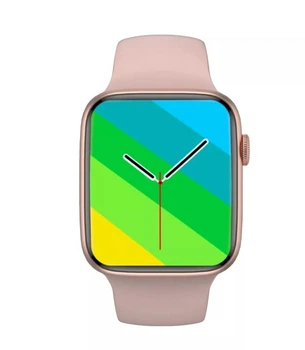 Смарт часы Airplus GS8 mini 41mm Smart Watch 8 series Pink. Умные фитнес часы. Цвет розовый.
