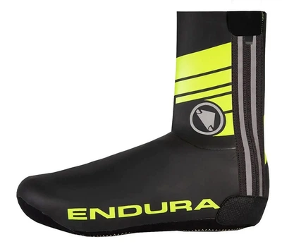 Водонепроницаемые неопреновые бахилы Endura Road II черно-зеленые М