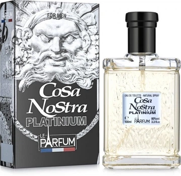 Туалетная вода для мужчин Paris Elysees Intense Cosa Nostra Platinum EDT 100 ml