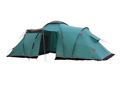 Палатка шестиместная, двухкомнатная Tramp Brest 6 (V2) TRT-083, Green