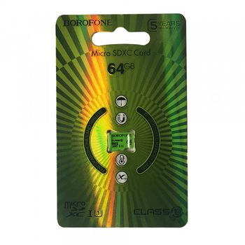 microSDHC 64GB Borofone High Speed Class 10