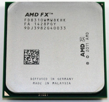 Процессор AMD FX-8310 X8 3.4-4.3 GHz (FD8310WMW8KHK) AM3+ Б/У