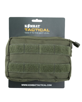 Подсумок тактический KOMBAT UK Small Molle Utility Pouch оливковый TR_kb-smup-olgr