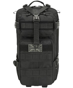 Рюкзак тактичний армійський військовий KOMBAT UK Stealth Pack чорний 25л TR_kb-sp25-blk