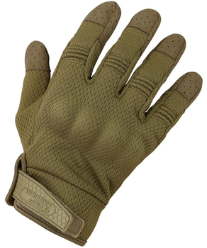 Тактичні військові рукавички KOMBAT UK захисні рукавиці XL койот TR_kb-rtg-coy-xl