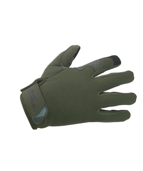 Тактичні військові рукавички KOMBAT UK захисні рукавиці S оливковий TR_kb-og-olgr-s