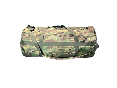 Транспортувальна сумка рюкзак баул мультикам 125 л великий речмішок військовий кордура 1100d ЗСУ