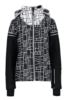 Куртка лыжная CMP WOMAN JACKET FIX HOOD 36 Черный 31W0076-15ZH