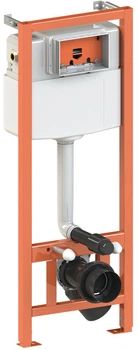 Инсталляция для подвесного унитаза QTAP Nest 1120/1290 х 425 х 155/235 mm, 18/23 cм QT0133M425