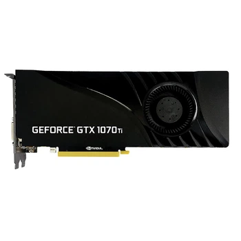 Відеокарта GTX 1070 Ti 8GB PNY Turbo Blower GDDR5 (256bit) (1607/8000) (DVI, HDMI, 3xDisplay Port) (VCGGTX1070T8PB-CG) Б/В
