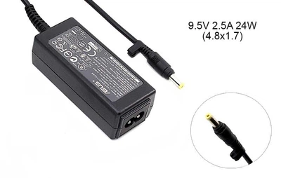 Блок питания для ноутбука Asus 9.5v 2.5a 24w 4.8x1.7mm (A class) 1 день гар. 4430715