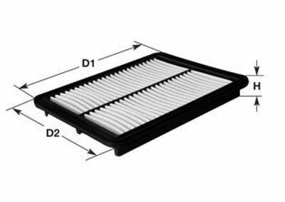 Фильтр воздушный Almera 96-/Primera 91-/Maxima 88-04/Murano 03- Clean Filters (MA646)