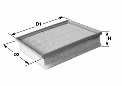 Фільтр повітряний 1.9TDI Golf 99-06/Octavia 03-05 (з прослойкою) Clean Filters (MA3147)