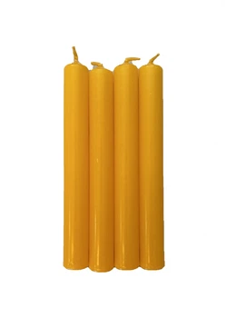 Набір свічок 4шт Bartek Candles 21*170мм оранжеві