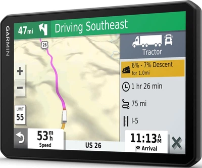GPS-навигатор Garmin Dezl LGV700 MT-D Europe (010-02313-10) для грузовых автомобилей Bluetooth/USB/Wi-Fi + голосовое оповещение