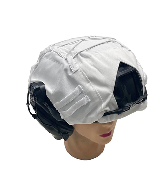 Кавер для шлема Fast без ушей, цвет белый, размер L