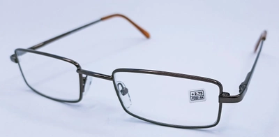 Металлические очки в тубусе Ochi чорный +2,75