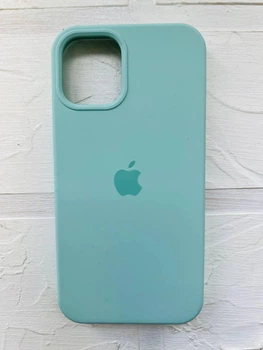 Чохол-накладка Silicone Case для Apple iPhone 12 iPhone 12 Pro Ice Blue