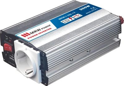 Перетворювач інвертор MRW power 12-220V 12В 300 Вт