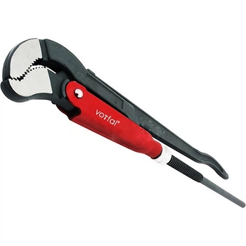 Регульований трубний ключ Vorfal 420 мм /1.5" з S-подібною губкою (V07317)