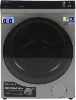 Стиральная машина с сушкой TOSHIBA TWD-BJ90W4UA silver