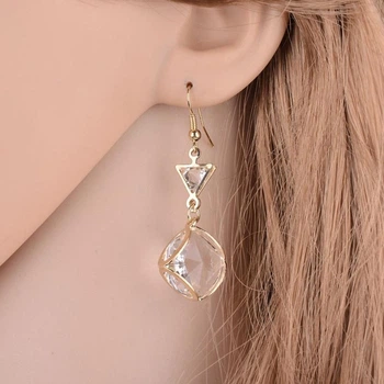 Серьги Fashion Золотистые (00367)