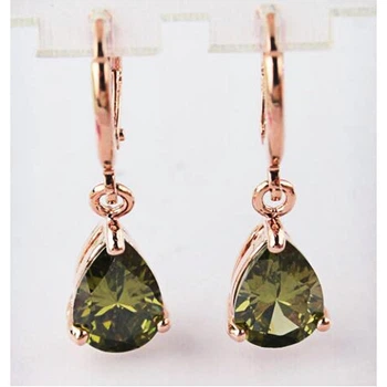 Серьги Fashion Зеленый (003511)