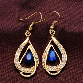 Сережки Fashion Синій (003571)