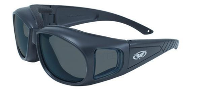 Окуляри захисні з ущільнювачем Global Vision Outfitter (gray) Anti-Fog, сірі