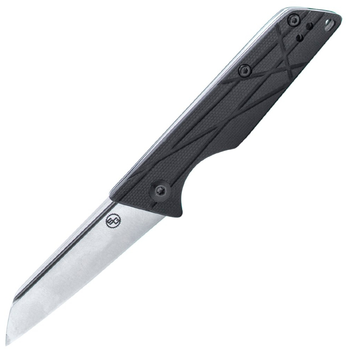 Нож складной карманный с фиксацией Slip joint StatGear LEDG-BLK Ledge Black 155 мм