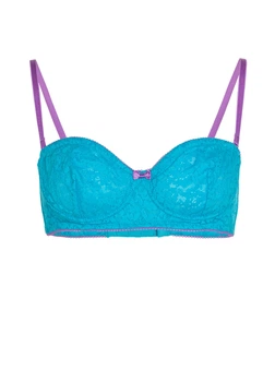 Голубой бюстгальтер мягкая чашка Tezenis 75B HM00623-1