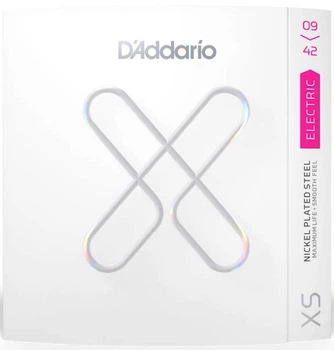 Струны с покрытием для электрогитары D'Addario XSE0942 XS Coated Electric Guitar Strings, Super Light (09-42)