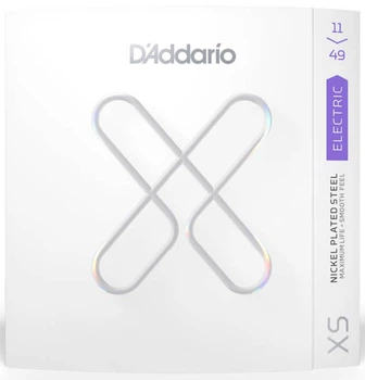 Струни з покриттям для електрогітари D'Addario XSE1149 XS Coated Electric Guitar Strings, Medium (11-49)