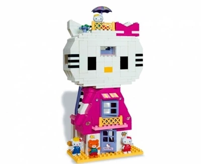 Конструктор для девочек Unico 8674-00 «Hello Kitty» Дом-кошка 198 деталей