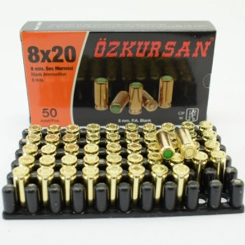 Холості патрони Ozkursan 8 mm пістолетні 50 шт