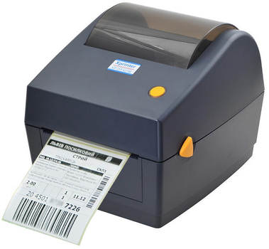 Термопринтер для печати этикеток Xprinter XP-427B Гарантия 1 год Dark Grey