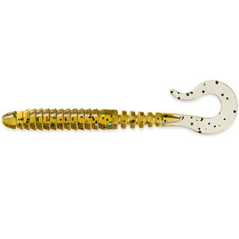 Силиконовая приманка Fishup Vipo 2" (10pcs.), #036 - Caramel/Green & Black,10061108