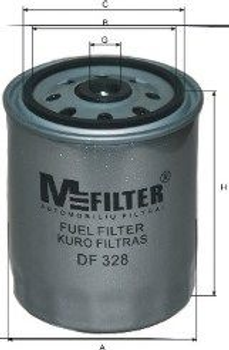 Фильтр топливный MB ОМ601-606 MFilter (DF328)