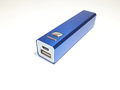 УМБ Honestel SMART Mini 2600 mAh Power bank USB+microUSB Blue