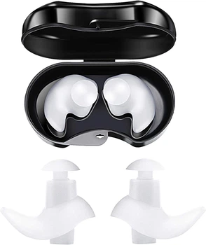 Беруши для плавания, купания, бассейна Perfect Swim Pro White (Black case) (123460)