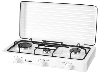 Настільна плита газова Zilan ZLN0032 White
