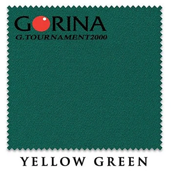 Сукно бильярдное Gorina GT 2000, зеленое