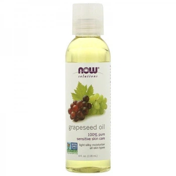 Олія виноградних кісточок (Grapeseed Oil), Now Foods, 118 мл (NOW-07705)