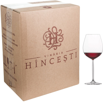 Вино Hincesti BAG IN BOX Піно Нуар червоне сухе 10 л 12% (4841685001168)
