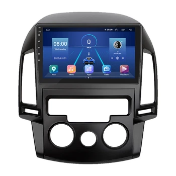 Штатная магнитола 9" Lesko для Hyundai i30 I 2007-2010 Top 4/32 4G WiFi GPS Хюндай
