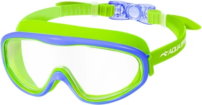 Очки для плавания Aqua Speed Tivano JR 9250 (236-30) Дет OSFM Голубой с зеленым (5908217692504)