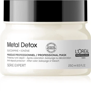 Маска против металлических накоплений в волосах Loreal Professionnel Metal Detox Mask 250 мл