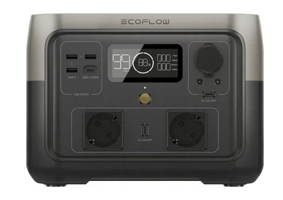 Зарядная станция EcoFlow RIVER 2 Max / 500 Вт / 512 Вт⋅год / LiFePO4 (EU)