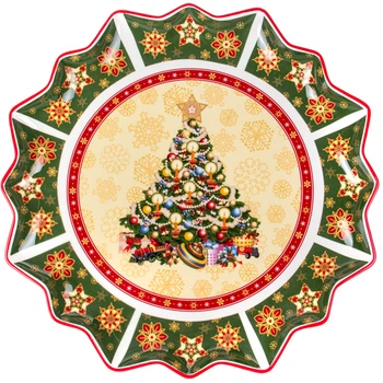 Блюдо новогоднее Lefard Christmas Collection 38 х 4 см (986-094)