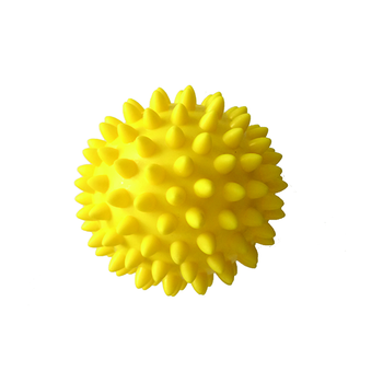 Массажный мяч Qmed Massage Balls 8 см, жёлтый